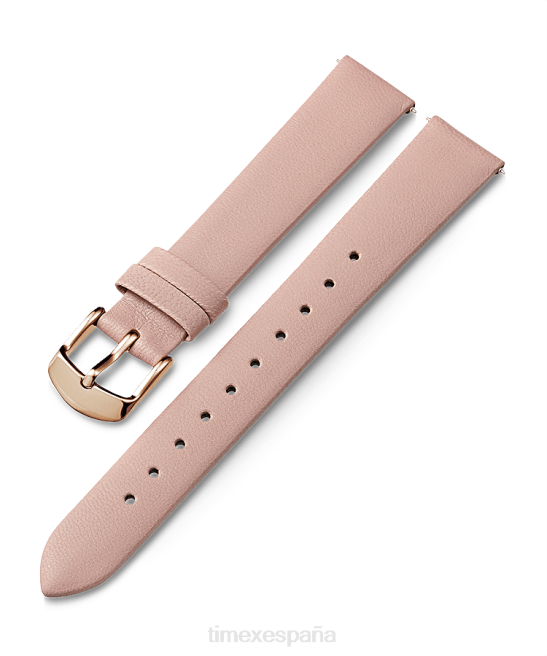 correas | Timex Correa de cuero de 16 mm. rosa unisexo Z8X2454