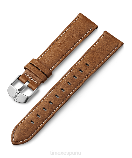 correas | Timex Correa de cuero de 18 mm. broncearse unisexo Z8X2472