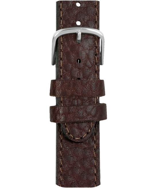 correas | Timex Correa de cuero de 18 mm. marrón/texturado unisexo Z8X2440