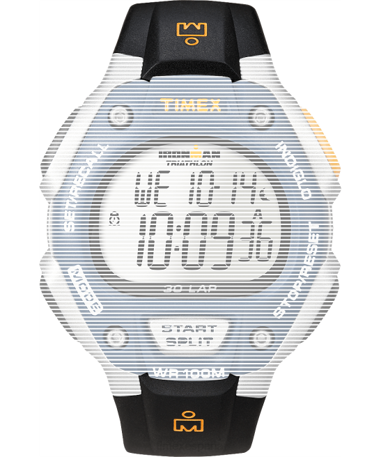 correas | Timex Correa de repuesto para Ironman Classic 30 de tamaño completo. negro unisexo Z8X2673