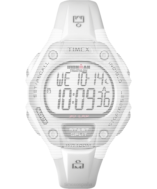 correas | Timex Correa de repuesto para Ironman Classic 30 de tamaño medio. blanco unisexo Z8X2690