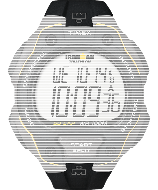 correas | Timex Correa de repuesto para Ironman Classic 50 de tamaño completo. negro unisexo Z8X2710