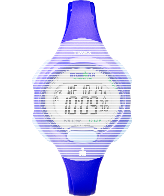 correas | Timex Correa de repuesto para Ironman Essential 10 de tamaño medio. azul unisexo Z8X2626