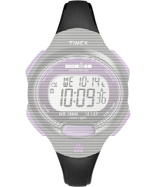 correas | Timex Correa de repuesto para Ironman Essential 10 de tamaño medio. negro unisexo Z8X2543