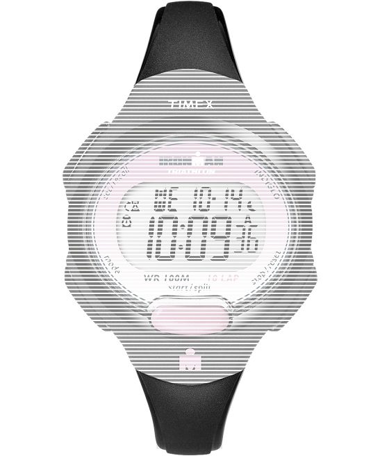 correas | Timex Correa de repuesto para Ironman Essential 10 de tamaño medio. negro unisexo Z8X2617