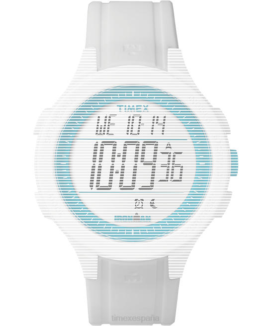 correas | Timex Correa de repuesto para Ironman Essential 30. blanco unisexo Z8X2700