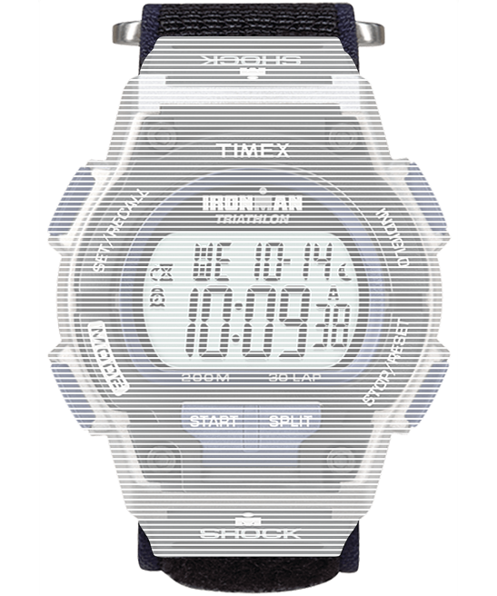 correas | Timex Correa de repuesto para Ironman original 30 Shock de tamaño completo. negro unisexo Z8X2692
