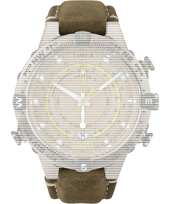 correas | Timex Correa de repuesto para brújula inteligente de cuarzo y temperatura. marrón unisexo Z8X2653