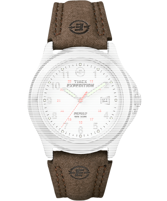 correas | Timex Correa de repuesto para campo de metal de expedición. marrón unisexo Z8X2622