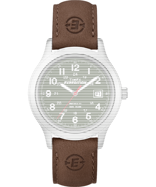 correas | Timex Correa de repuesto para campo de metal de expedición. marrón unisexo Z8X2630
