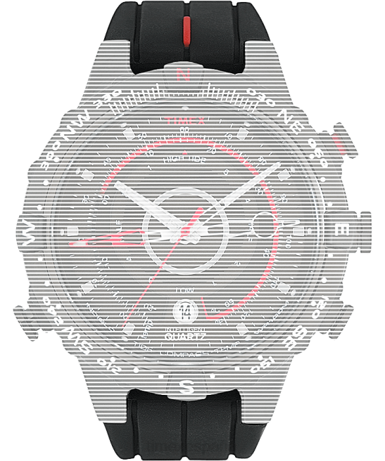 correas | Timex Correa de repuesto para cronógrafo flyback de cuarzo inteligente. negro unisexo Z8X2652