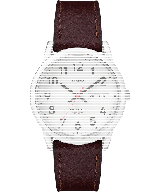 correas | Timex Correa de repuesto para fácil lectura. marrón unisexo Z8X2656