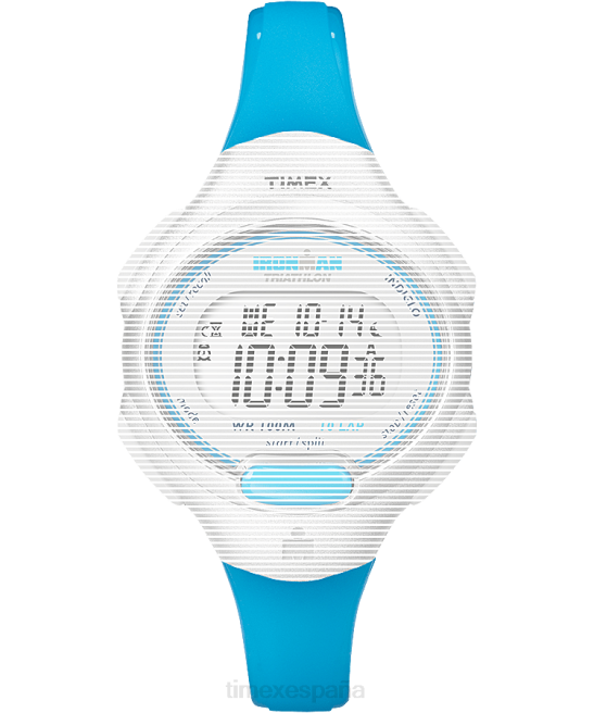 correas | Timex Correa de resina de repuesto de 12 mm para Ironman Essential 10 de tamaño mediano. azul unisexo Z8X2583