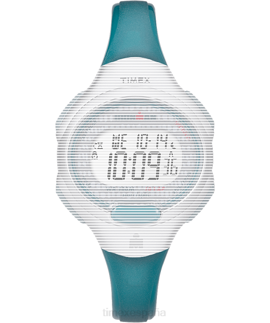 correas | Timex Correa de resina de repuesto de 12 mm para Ironman Essential 10 de tamaño mediano. azul unisexo Z8X2696