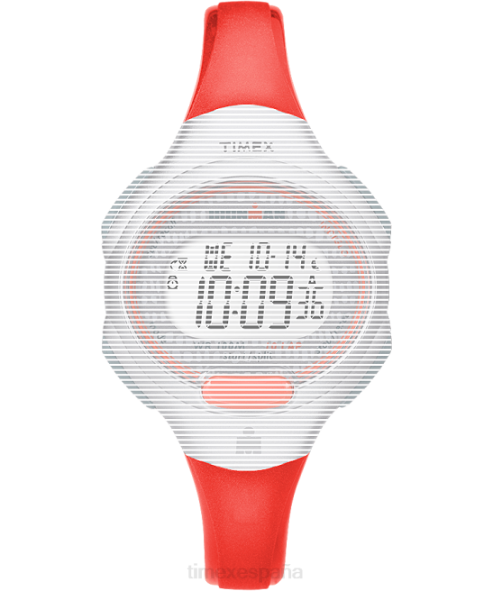 correas | Timex Correa de resina de repuesto de 12 mm para Ironman Essential 10 de tamaño mediano. naranja unisexo Z8X2584