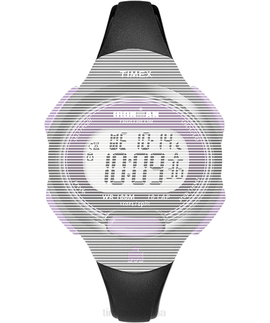 correas | Timex Correa de resina de repuesto de 12 mm para Ironman Essential 10 de tamaño mediano. negro unisexo Z8X2542