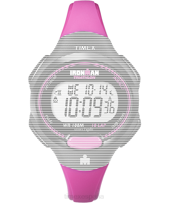 correas | Timex Correa de resina de repuesto de 12 mm para Ironman Essential 10 de tamaño mediano. rosa unisexo Z8X2551