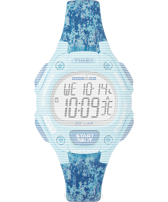 correas | Timex Correa de resina de repuesto de 14 mm para Ironman Classic 30 de tamaño mediano. azul unisexo Z8X2634