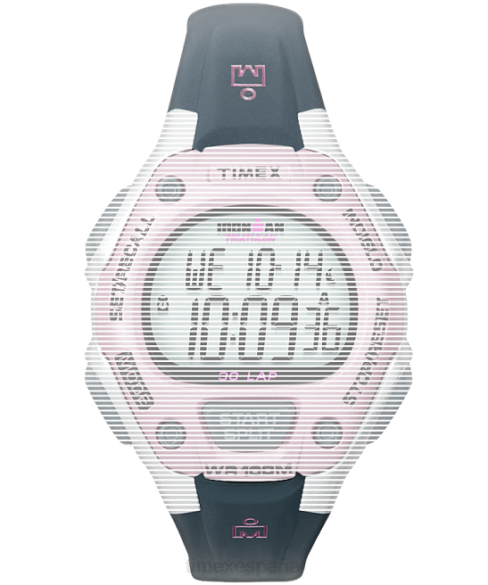 correas | Timex Correa de resina de repuesto de 14 mm para Ironman Classic 30 de tamaño mediano. gris unisexo Z8X2687