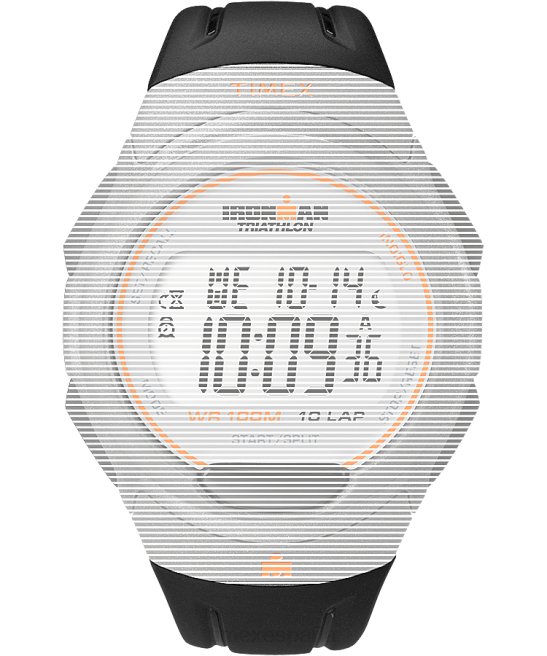 correas | Timex Correa de resina de repuesto de 16 mm para Ironman Essential 10 de tamaño completo. negro unisexo Z8X2621