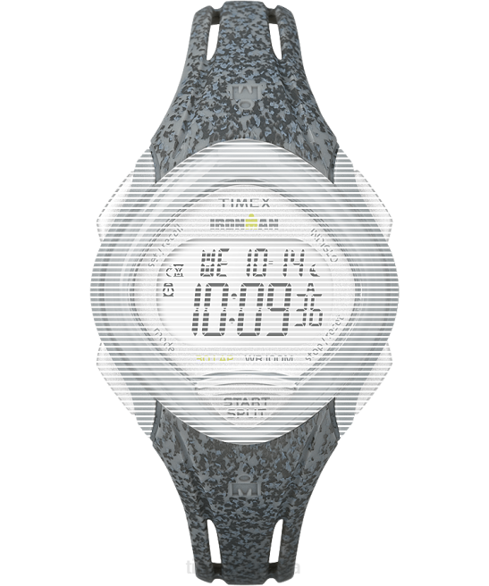 correas | Timex Correa de resina de repuesto de 16 mm para Ironman Sly 30 de tamaño mediano. gris unisexo Z8X2590