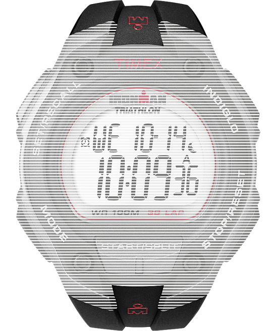 correas | Timex Correa de resina de repuesto de 18 mm para Ironman Classic 30 de gran tamaño. negro unisexo Z8X2663