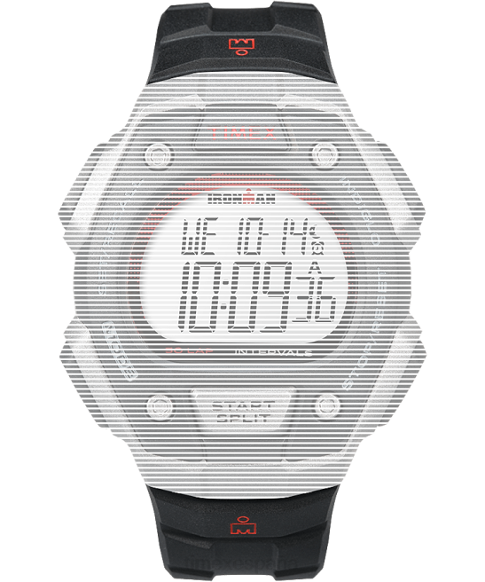 correas | Timex Correa de resina de repuesto de 18 mm para Ironman Classic 50 de tamaño completo. negro unisexo Z8X2683