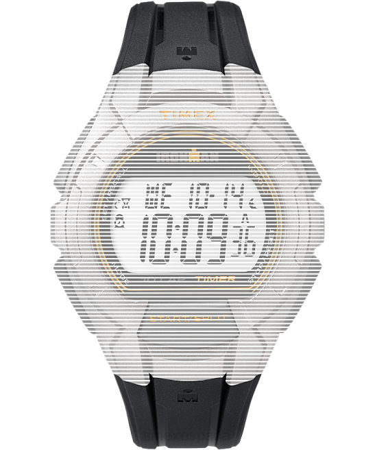 correas | Timex Correa de resina de repuesto de 18 mm para Ironman Essential 10 de tamaño completo. negro unisexo Z8X2545
