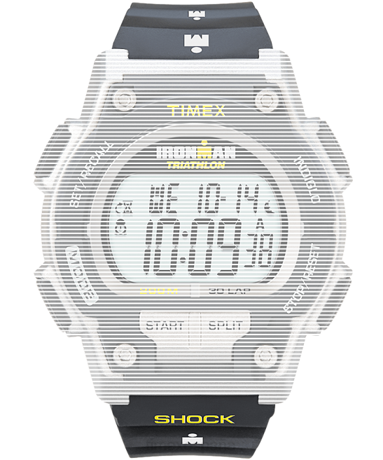 correas | Timex Correa de resina de repuesto de 18 mm para Ironman de 30 vueltas de tamaño completo. negro unisexo Z8X2564