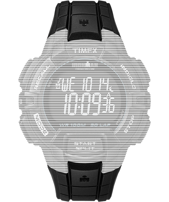 correas | Timex Correa de resina de repuesto de 20 mm para Ironman Classic 30 de tamaño completo. negro unisexo Z8X2705