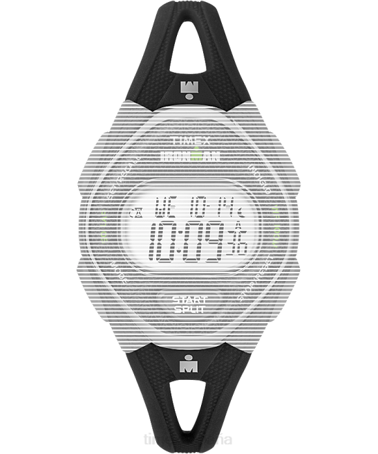 correas | Timex Correa de silicona de repuesto de 14 mm para Ironman Sly 50 de tamaño mediano. negro unisexo Z8X2686
