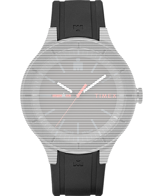 correas | Timex Correa de silicona de repuesto de 20 mm para Ironman Essential. negro unisexo Z8X2550