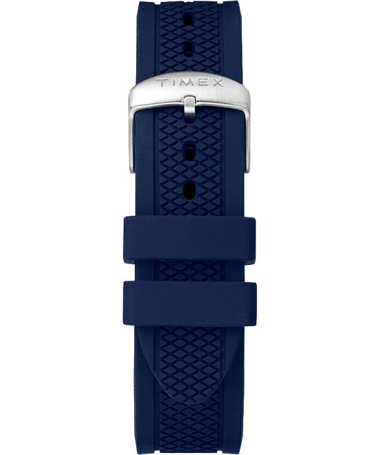 correas | Timex Correa de silicona de repuesto de 20 mm para Tribute Gamer. Azul marino unisexo Z8X2567