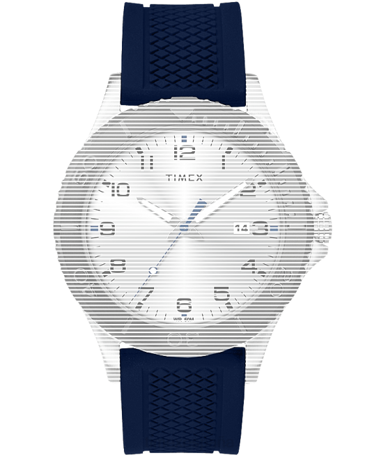 correas | Timex Correa de silicona de repuesto de 20 mm para Tribute Gamer. Azul marino unisexo Z8X2567