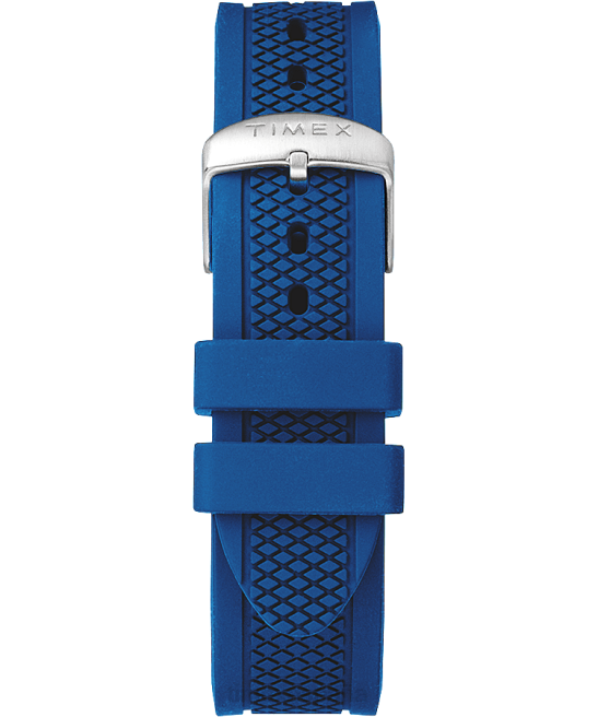 correas | Timex Correa de silicona de repuesto de 20 mm para Tribute Gamer. azul unisexo Z8X2588