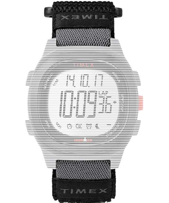 correas | Timex Correa de tela elástica de repuesto de 20 mm para ironman transit. negro unisexo Z8X2668