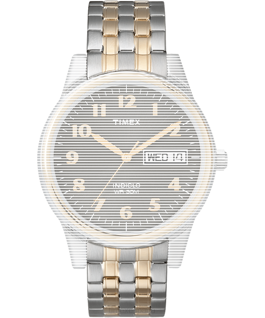 correas | Timex correa de repuesto para charles street Dos tonos unisexo Z8X2670