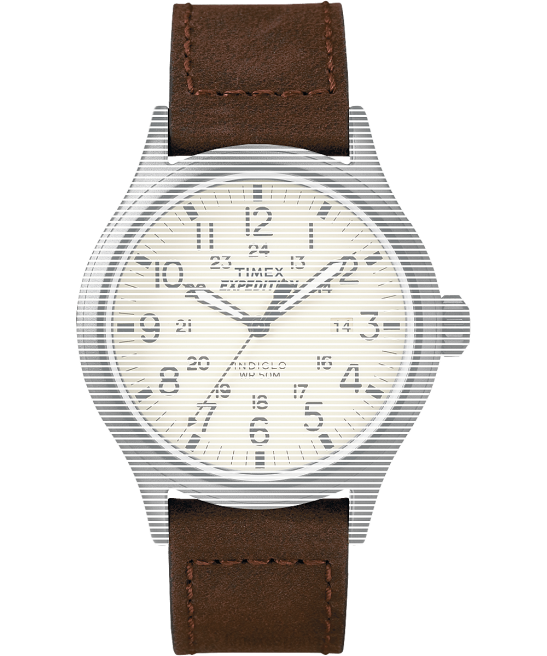 correas | Timex correa de repuesto para explorador de expedición marrón unisexo Z8X2627