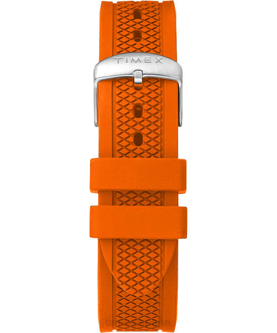 correas | Timex Correa de silicona de repuesto de 20 mm para Tribute Gamer. naranja unisexo Z8X2562