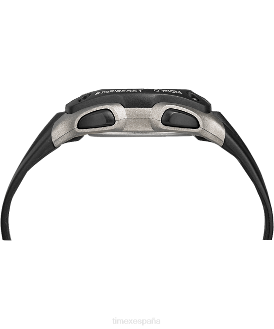 relojes | Timex Reloj ironman classic 30 de tamaño completo con correa de resina gris negro hombres Z8X2318