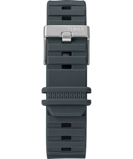 relojes | Timex reloj Command de 47 mm con correa de silicona gris hombres Z8X2288