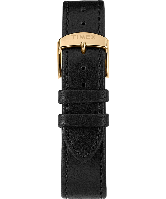 relojes | Timex Reloj Marlin automático de 40 mm con correa de piel. negro/dorado hombres Z8X259