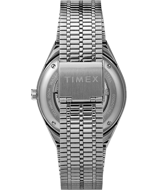 relojes | Timex Reloj automático m79 de 40 mm con pulsera de acero inoxidable. acero inoxidable/negro/azul hombres Z8X248