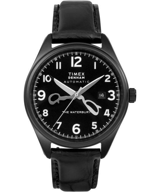 relojes | Timex x denham waterbury automatico negro hombres Z8X246