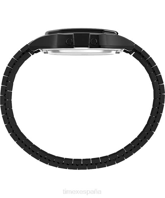 relojes | Timex Reloj con banda de expansión de acero inoxidable T80 de 34 mm. negro hombres Z8X2171