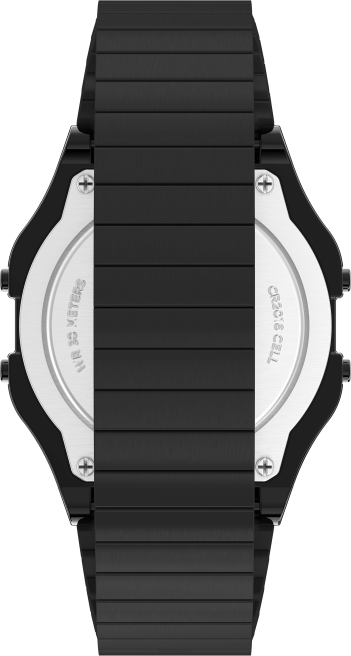 relojes | Timex Reloj con banda de expansión de acero inoxidable T80 de 34 mm. negro hombres Z8X2171