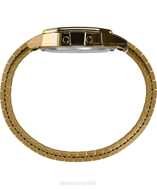 relojes | Timex Reloj con banda de expansión de acero inoxidable T80 de 34 mm. tono dorado hombres Z8X2167