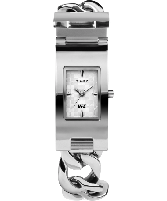 relojes | Timex Reloj con pulsera de identificación del campeonato de la UFC de 30 mm. tono plateado hombres Z8X2151