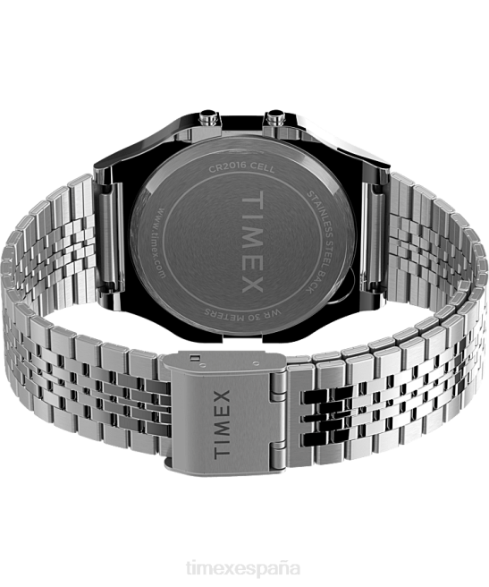 relojes | Timex reloj t80 de 34 mm con pulsera de acero inoxidable acero inoxidable hombres Z8X2143