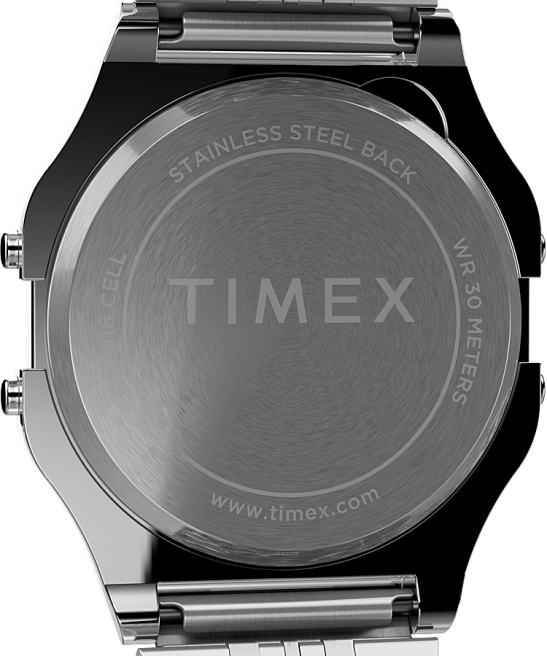 relojes | Timex reloj t80 de 34 mm con pulsera de acero inoxidable verde/acero inoxidable hombres Z8X2156